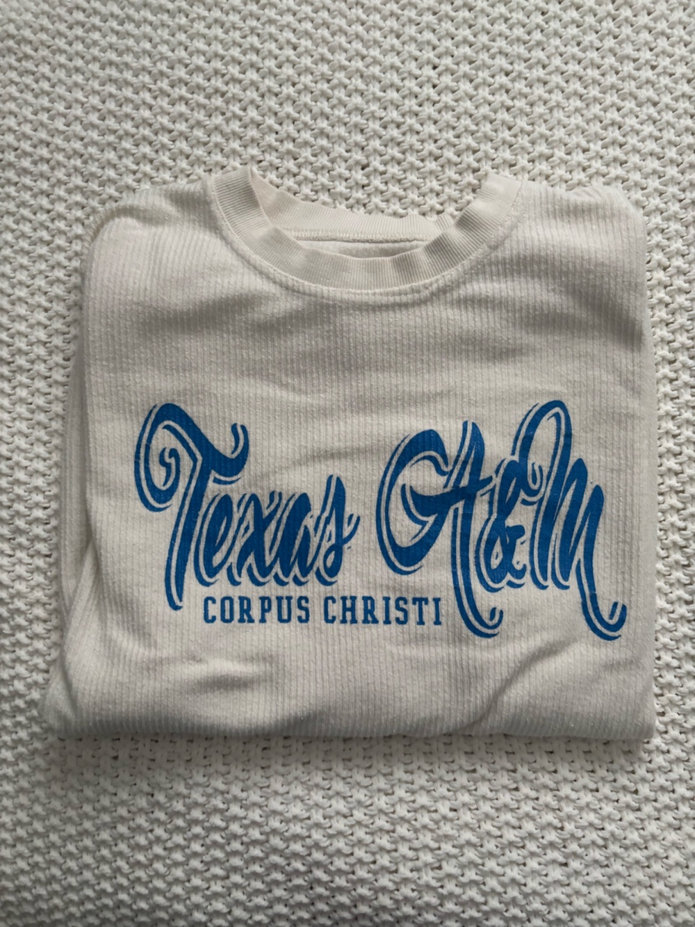 Texas A&M Ribbed Sweatshirt